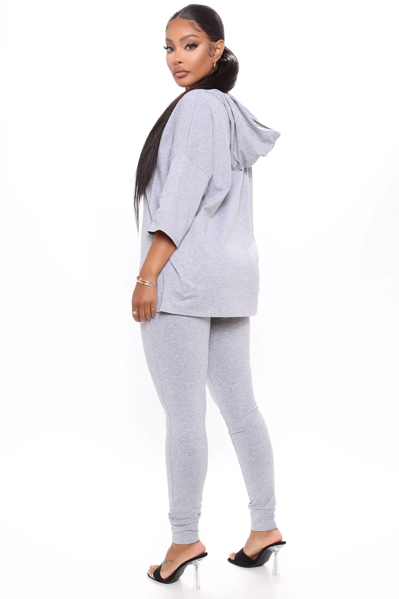 Another Edition Legging Set - Heather Grey