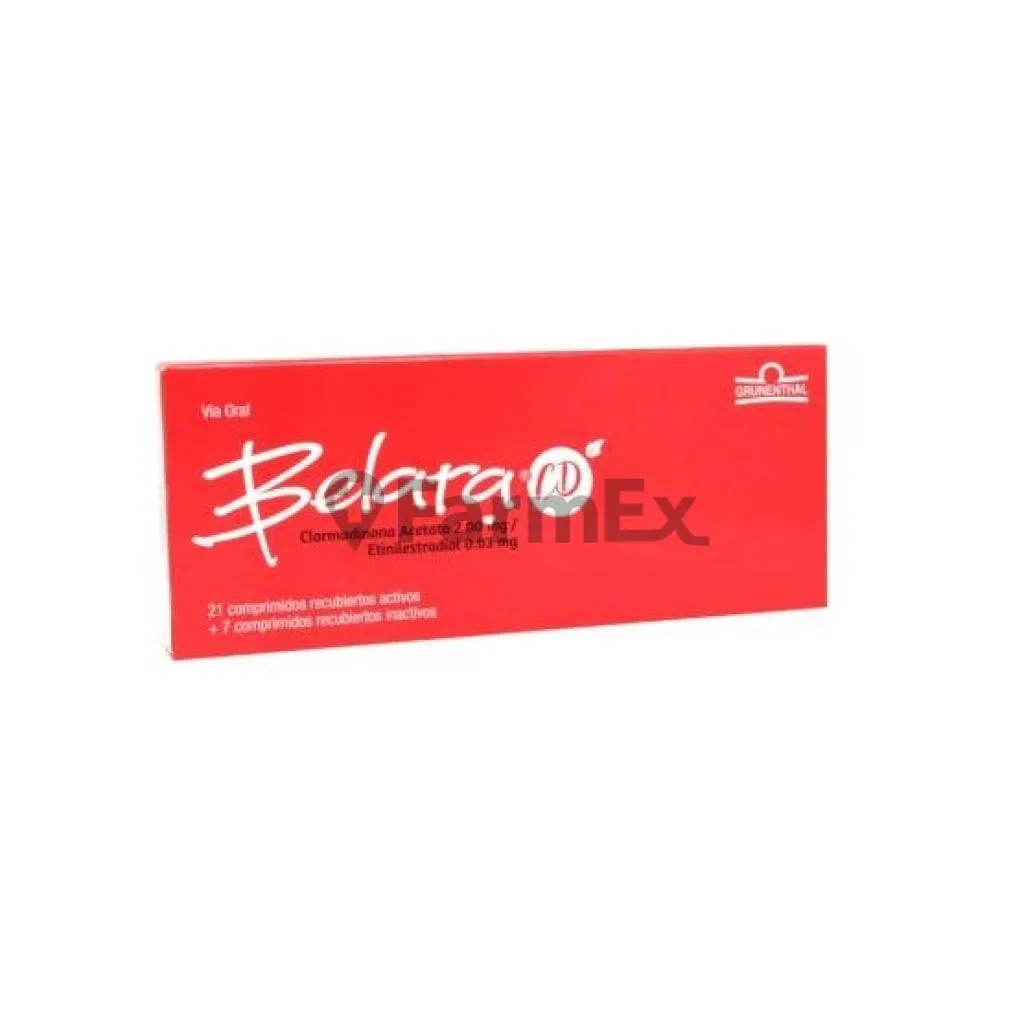 Belara CD x 28 comprimidos susc-1 de 3 meses