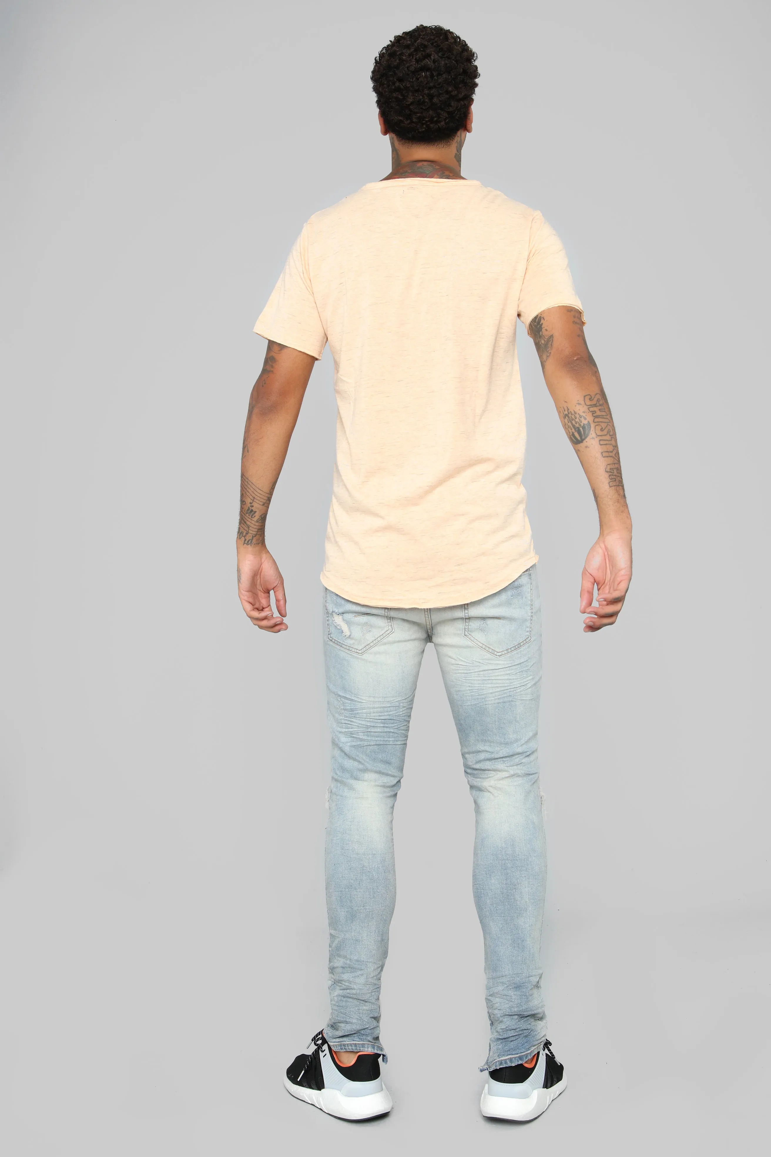 Ben Short Sleeve Tee - Orange