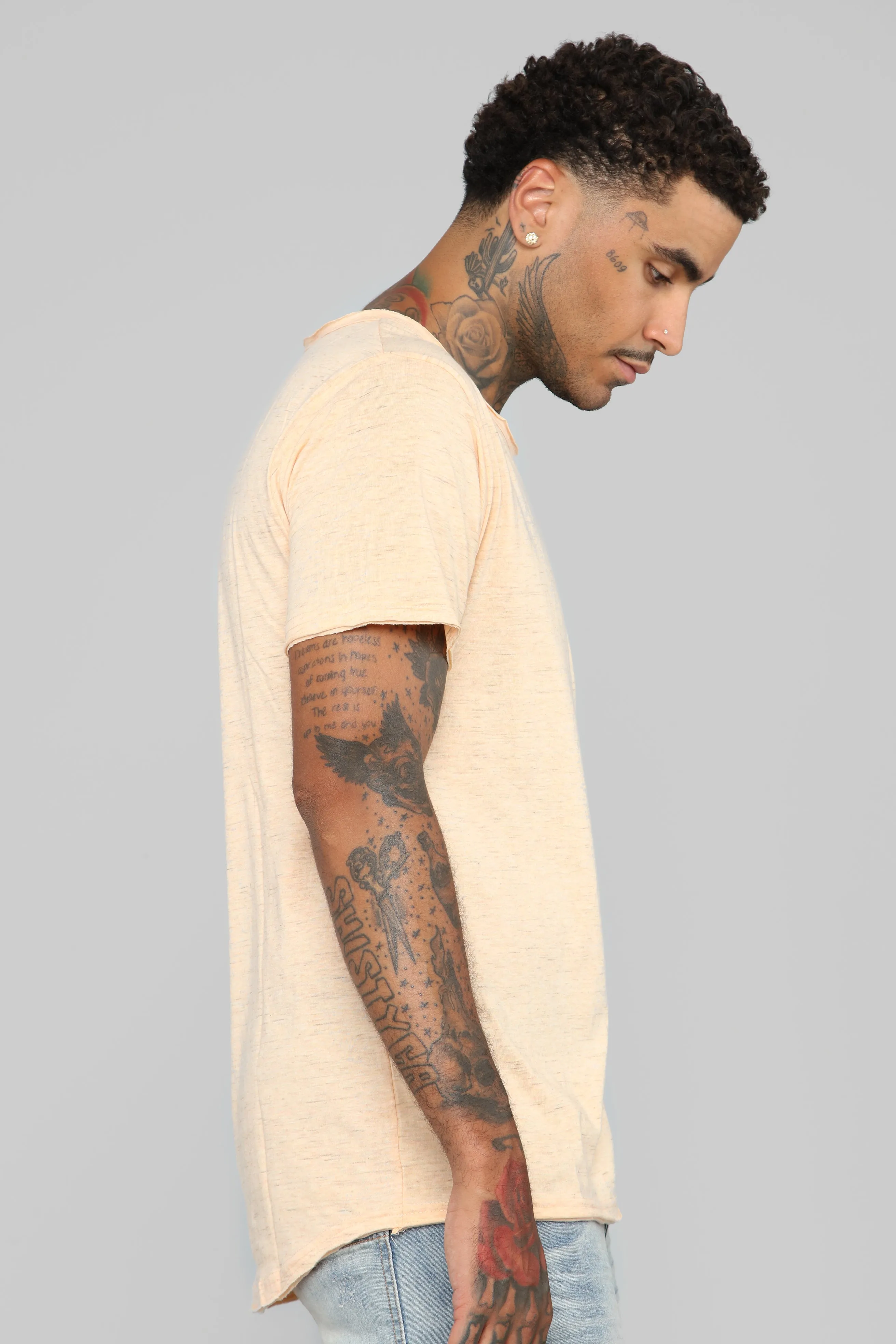 Ben Short Sleeve Tee - Orange