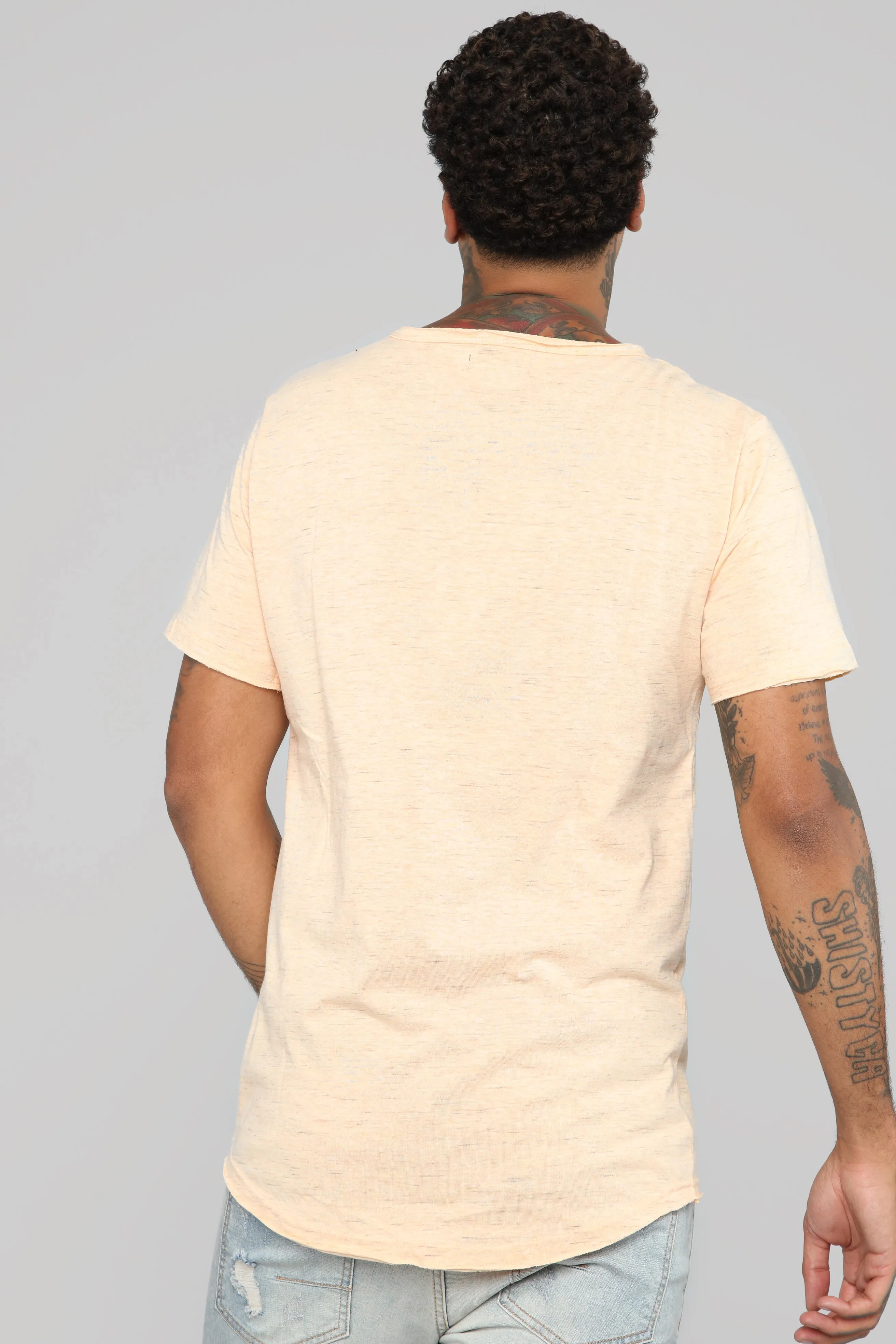 Ben Short Sleeve Tee - Orange