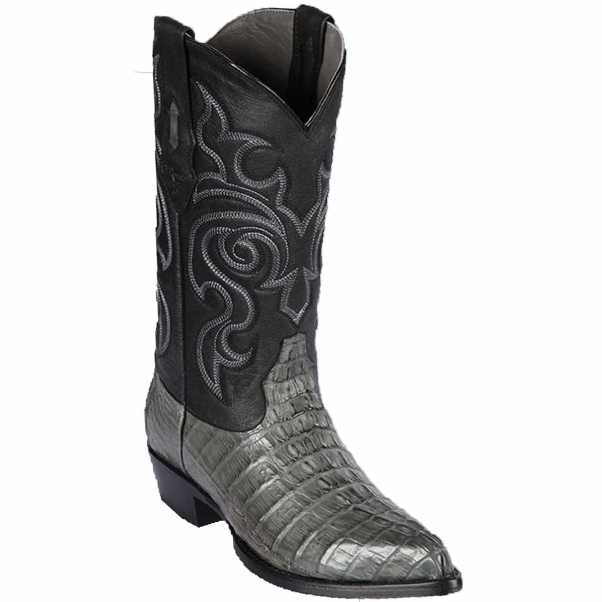 Botas de Cocodrilo Caiman Cola Horma Puntal -C