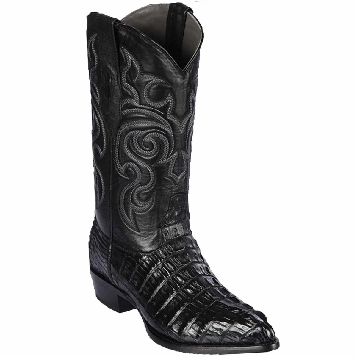 Botas de Cocodrilo Caiman Cola Horma Puntal -C