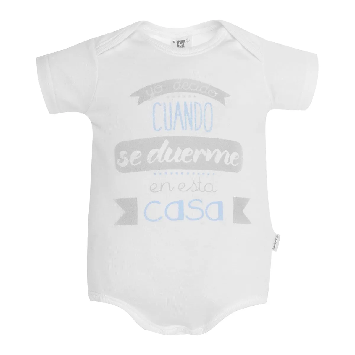 Cambrass Set 2 Body Short Sleeve Bebe Molón Blue