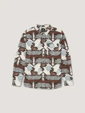 CAMISA M/L VOLCOM HOMBRE LIBERATE FLANNEL LS