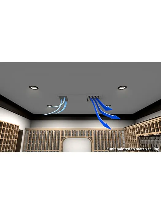 Climatiseur de cave à vin Mini Ceiling Mount H.E. - WhisperKOOL