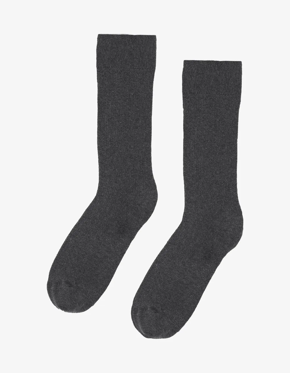 Colorful Standard - Men Classic Organic Sock - Lava Grey - Chaussettes Grises En Coton Biologique -
