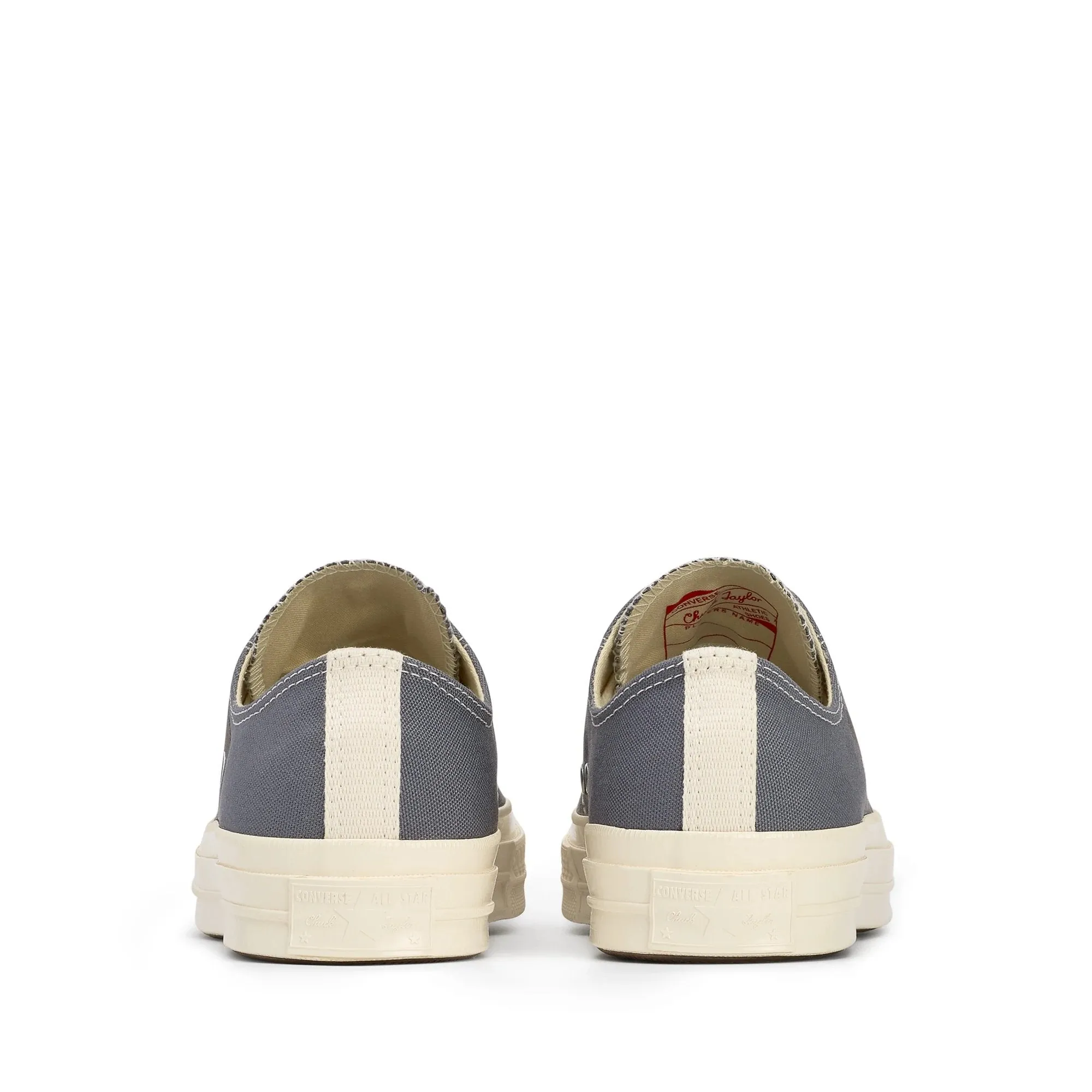Comme Des Garçons Play x Converse - Big Heart CT70 Low Top Shoes - Steel Gray