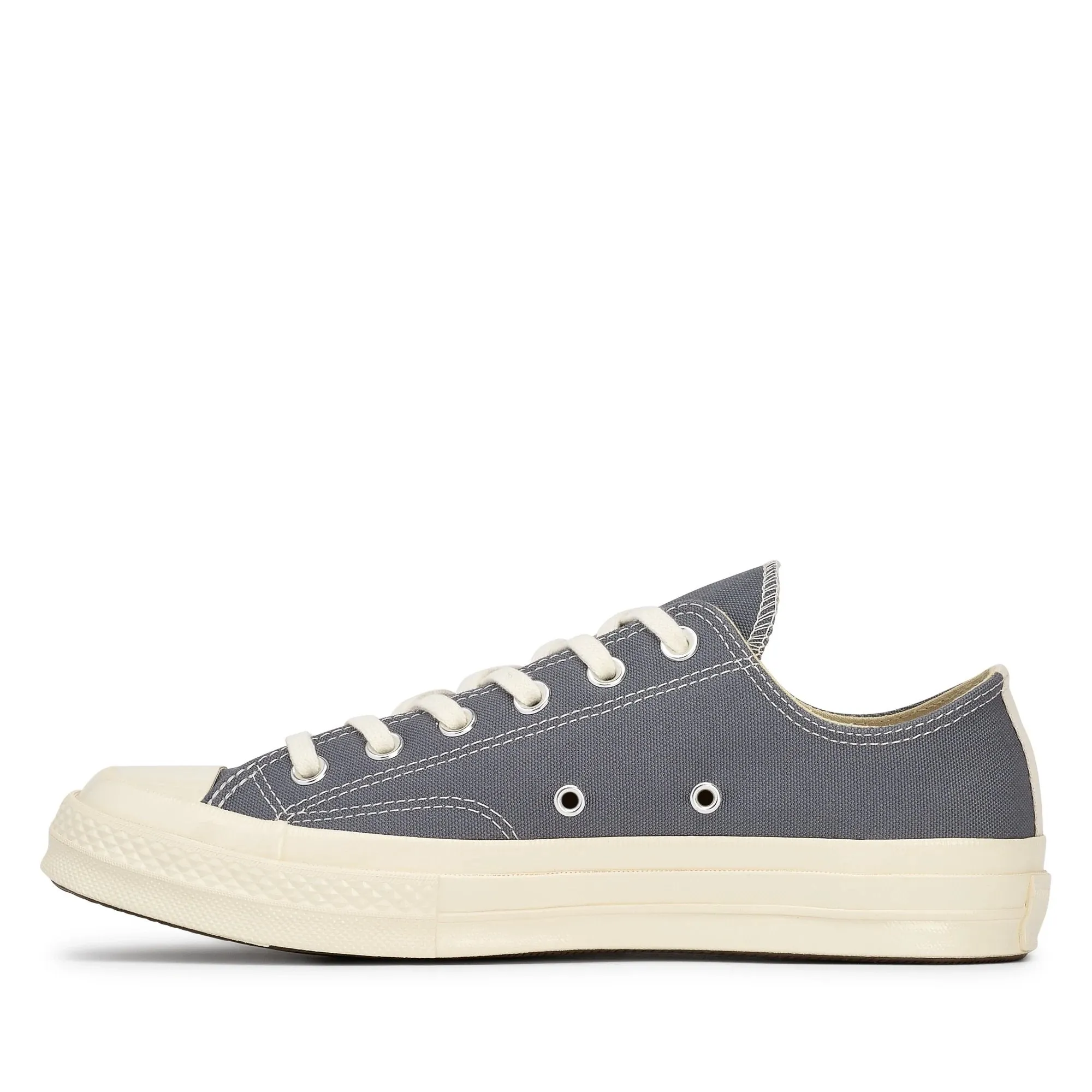 Comme Des Garçons Play x Converse - Big Heart CT70 Low Top Shoes - Steel Gray