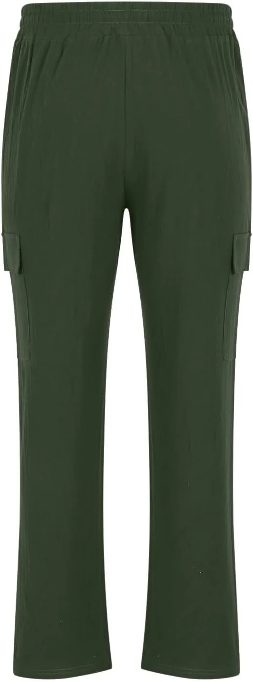 Ctreela Retro Bootcut Sweatpant Mens Casual Sweatpants with Drawstring Open Bottom Stacked Loose Track Pants Solid Color