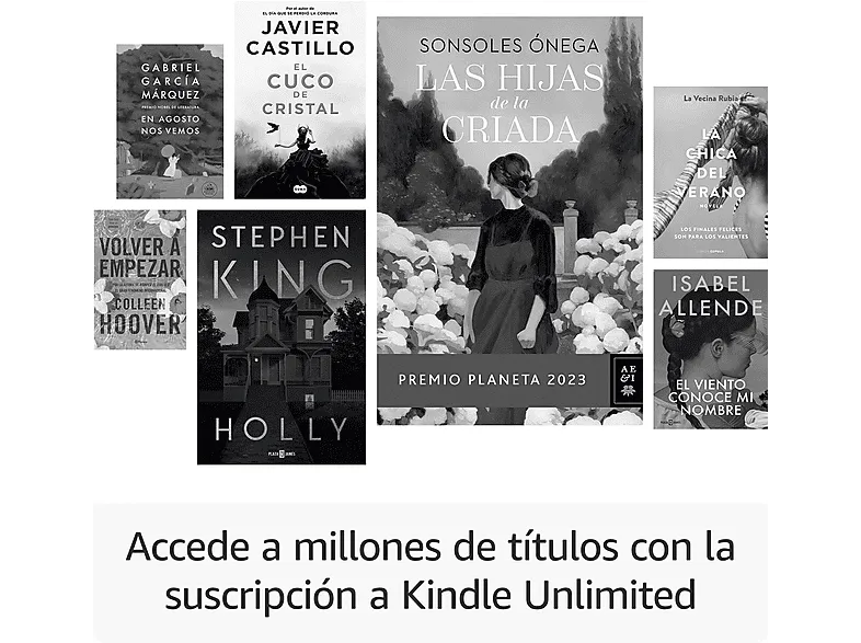 eBook - Amazon Kindle Paperwhite, 7", 16 GB, 300 ppi, Con publicidad, Sin reflejos, Autonomía de semanas, Verde Jade