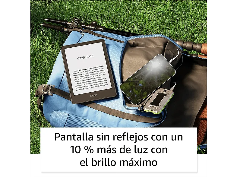 eReader - Amazon Kindle Paperwhite Signature Edition 2021, 6.8", 300 ppp, 32 GB, Wi-Fi, Impermeable, Negro