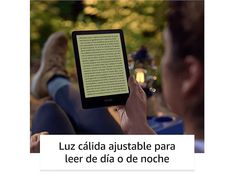 eReader - Amazon Kindle Paperwhite Signature Edition 2021, 6.8", 300 ppp, 32 GB, Wi-Fi, Impermeable, Negro