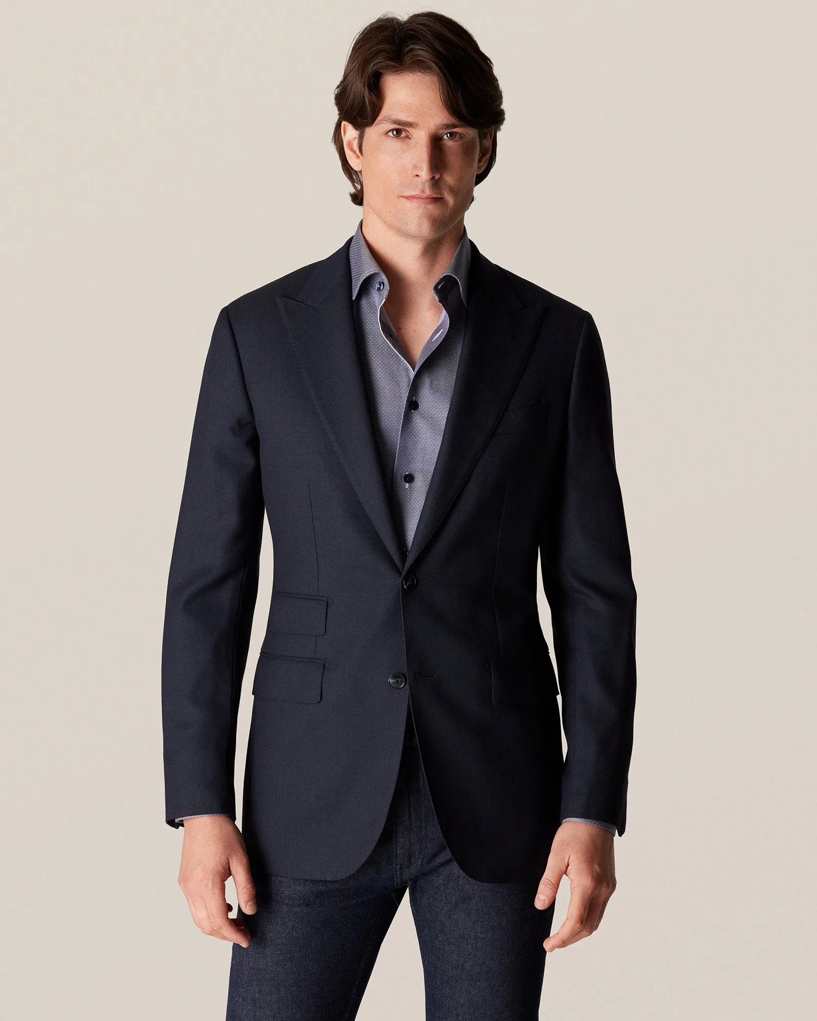 ETON 10000235529 GUNMETAL SLIM SC SHIRT