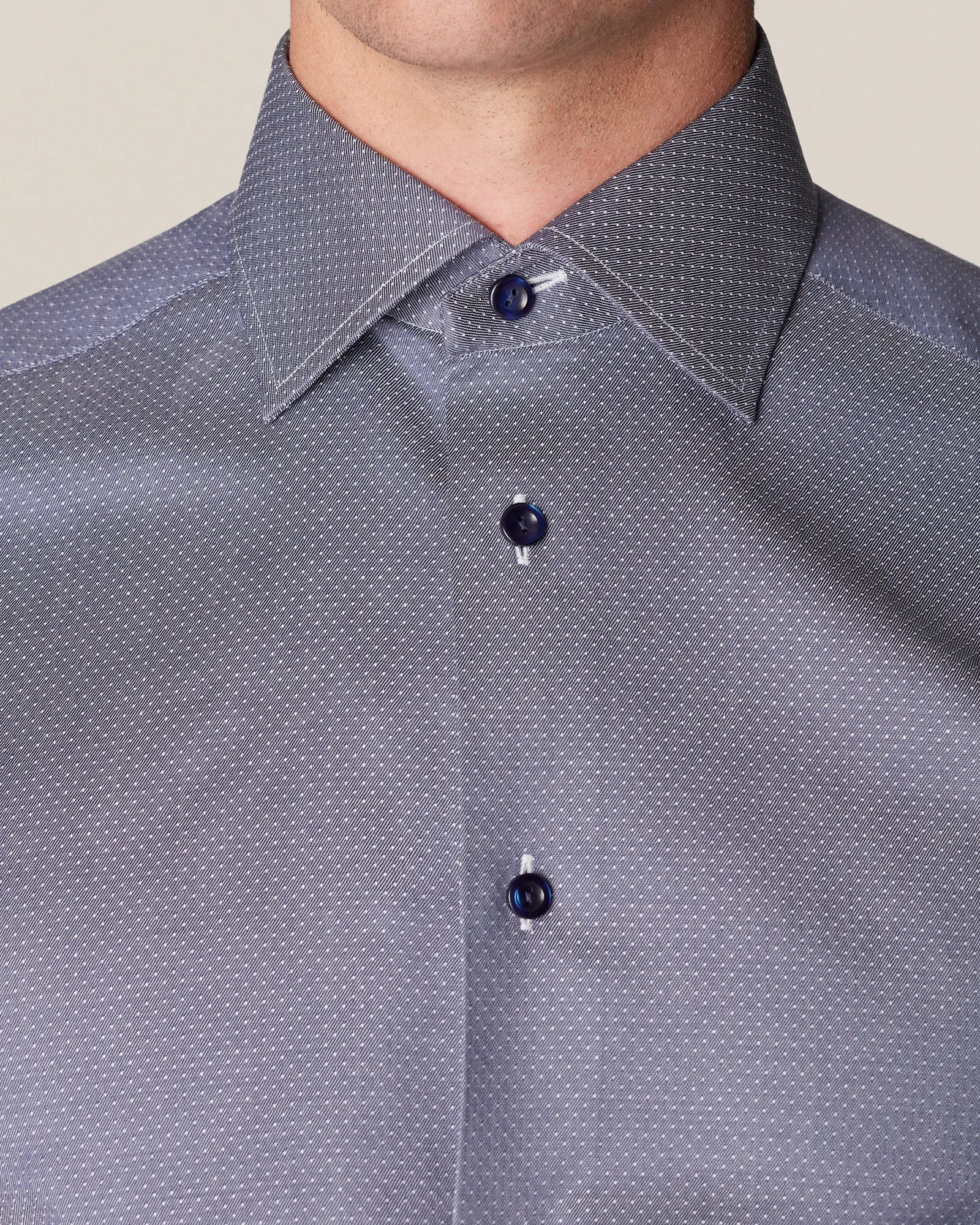 ETON 10000235529 GUNMETAL SLIM SC SHIRT