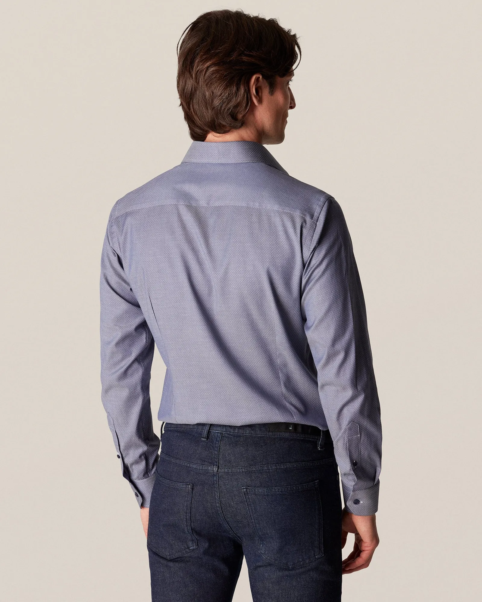 ETON 10000235529 GUNMETAL SLIM SC SHIRT
