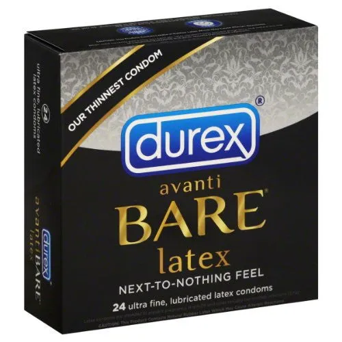 Kit de 24 Condones Durex al Desnudo