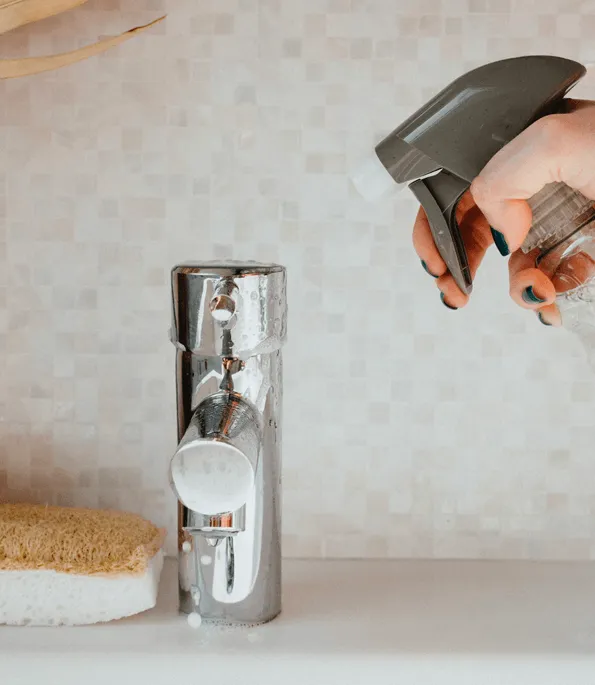 Nettoyant certifié Ecodétergent salle de bain anti-calcaire au vinaigre ménager - 750ml