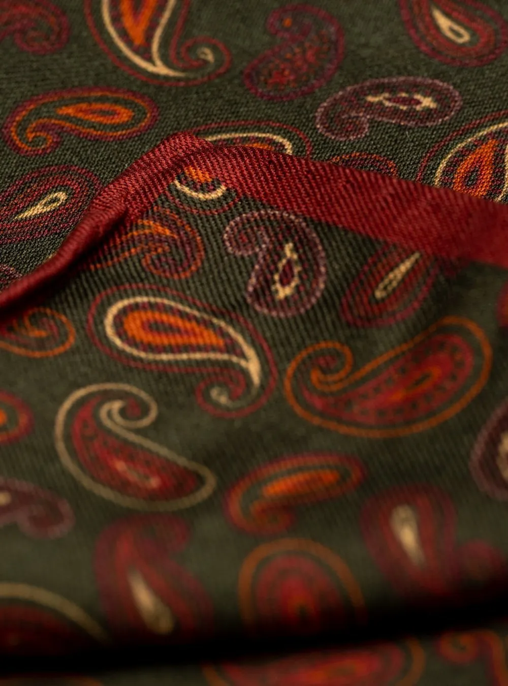 Pochette da taschino in lana - Edmond