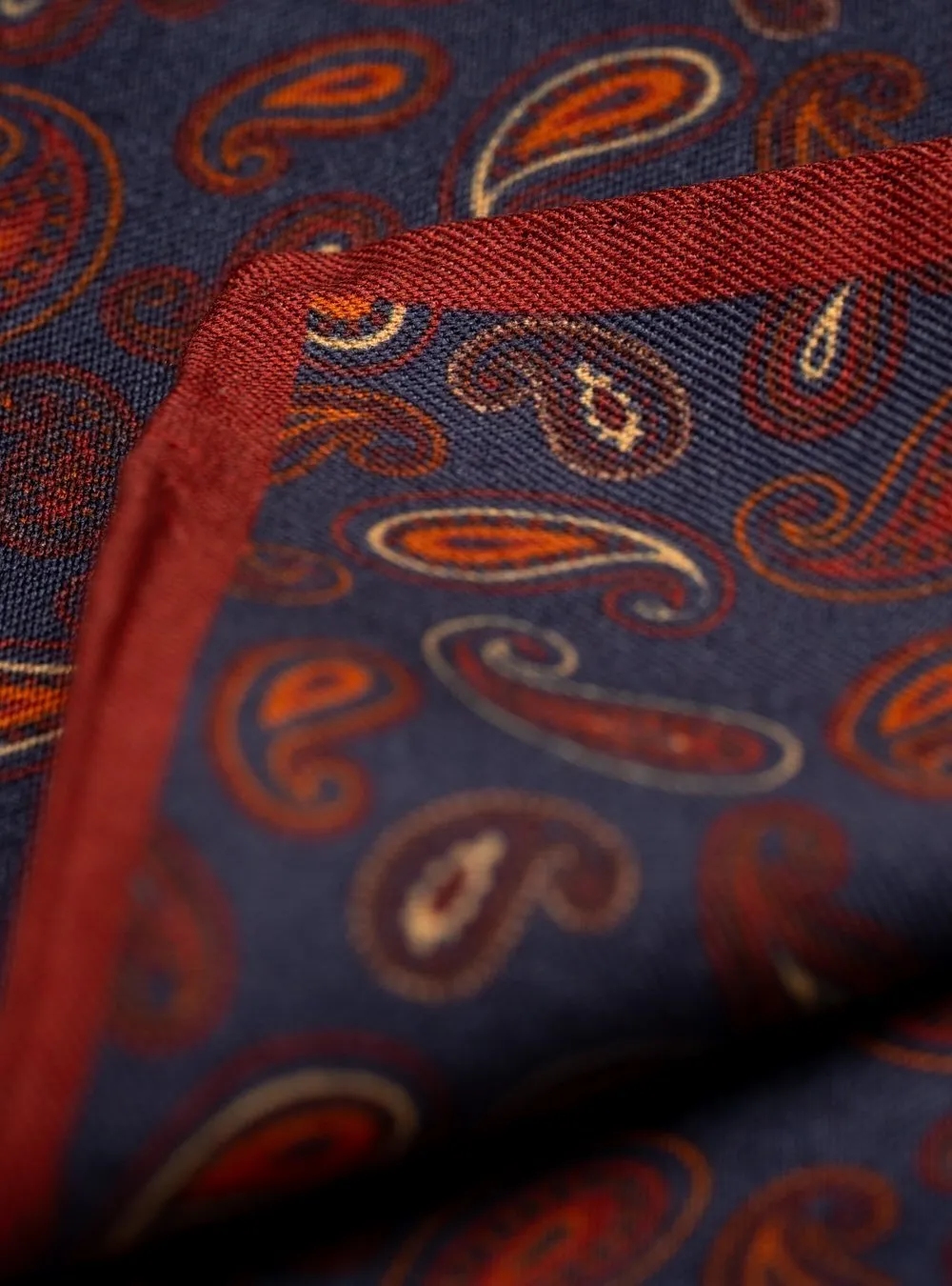 Pochette da taschino in lana - Edmond