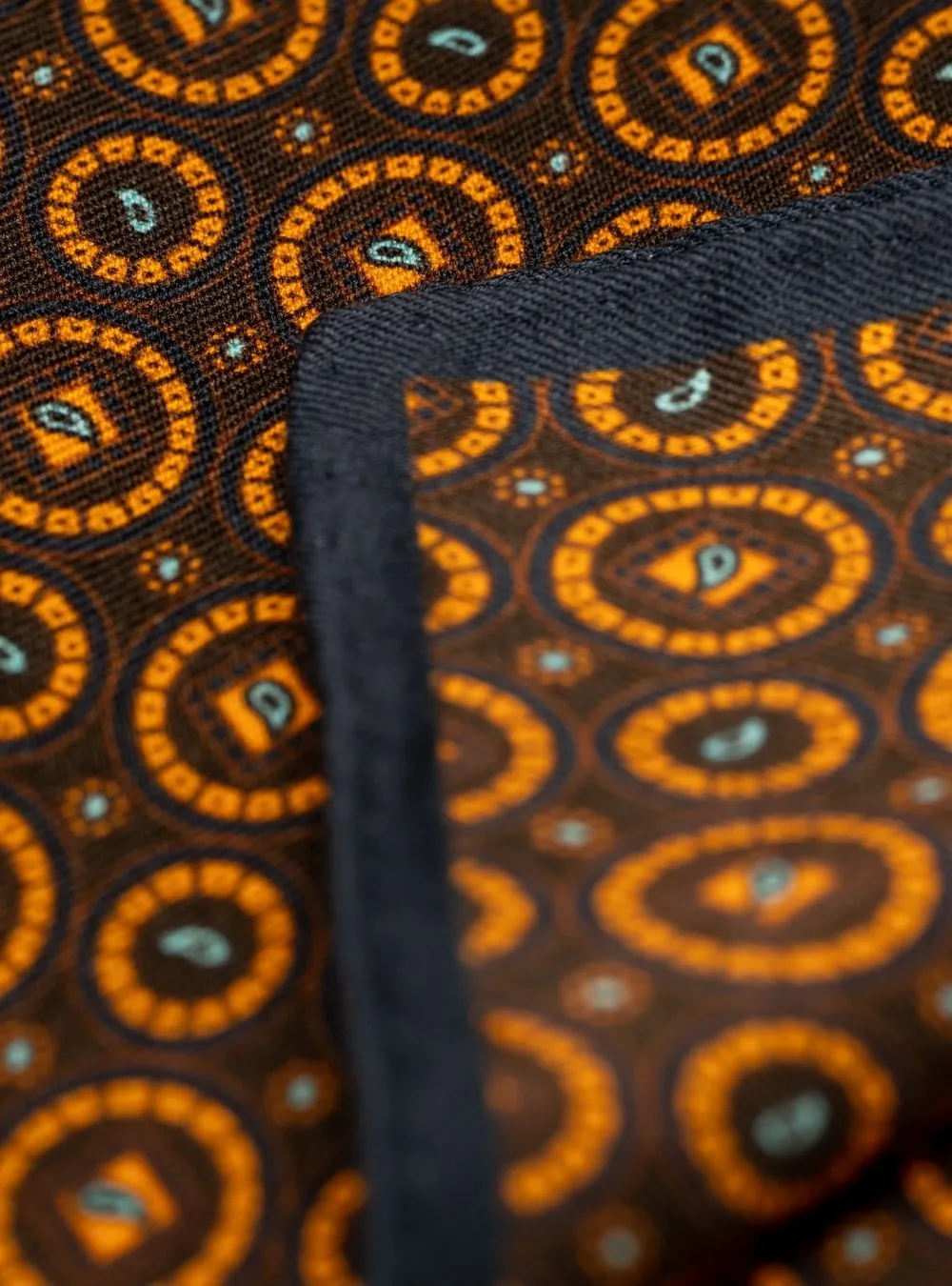 Pochette da taschino in lana - Edmond