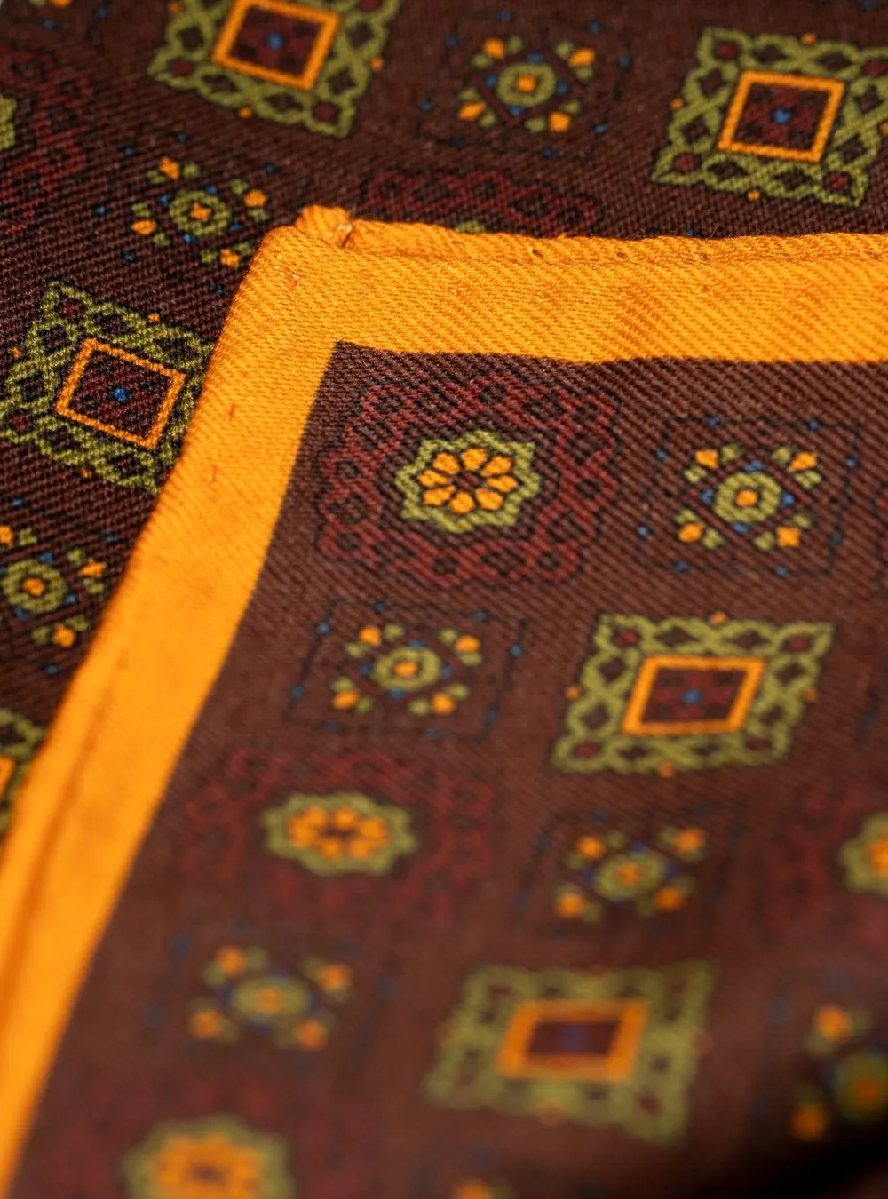 Pochette da taschino in lana - Edmond