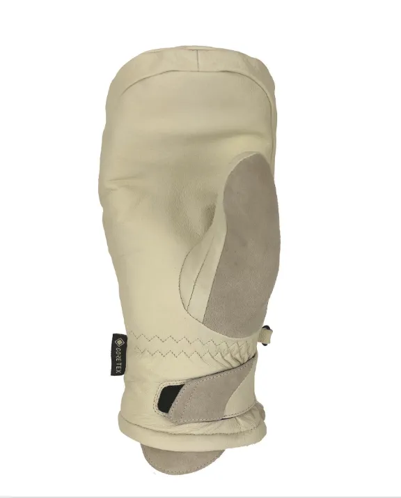 Pow Womens Stealth Goretex Mitt Angora