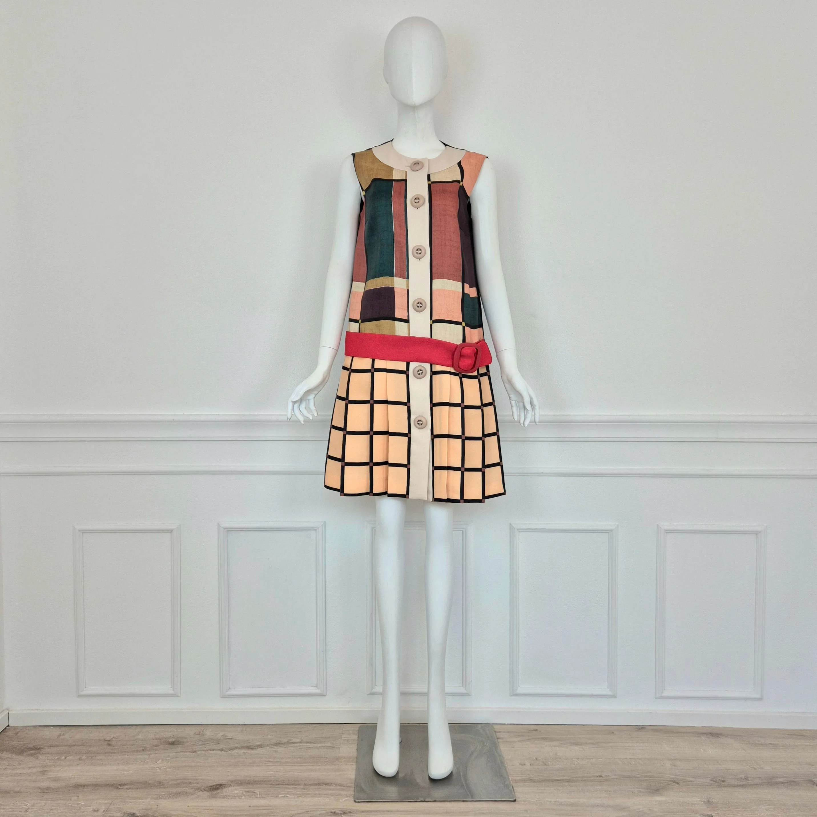 Prada | Abito fw 2011 Mondrian print