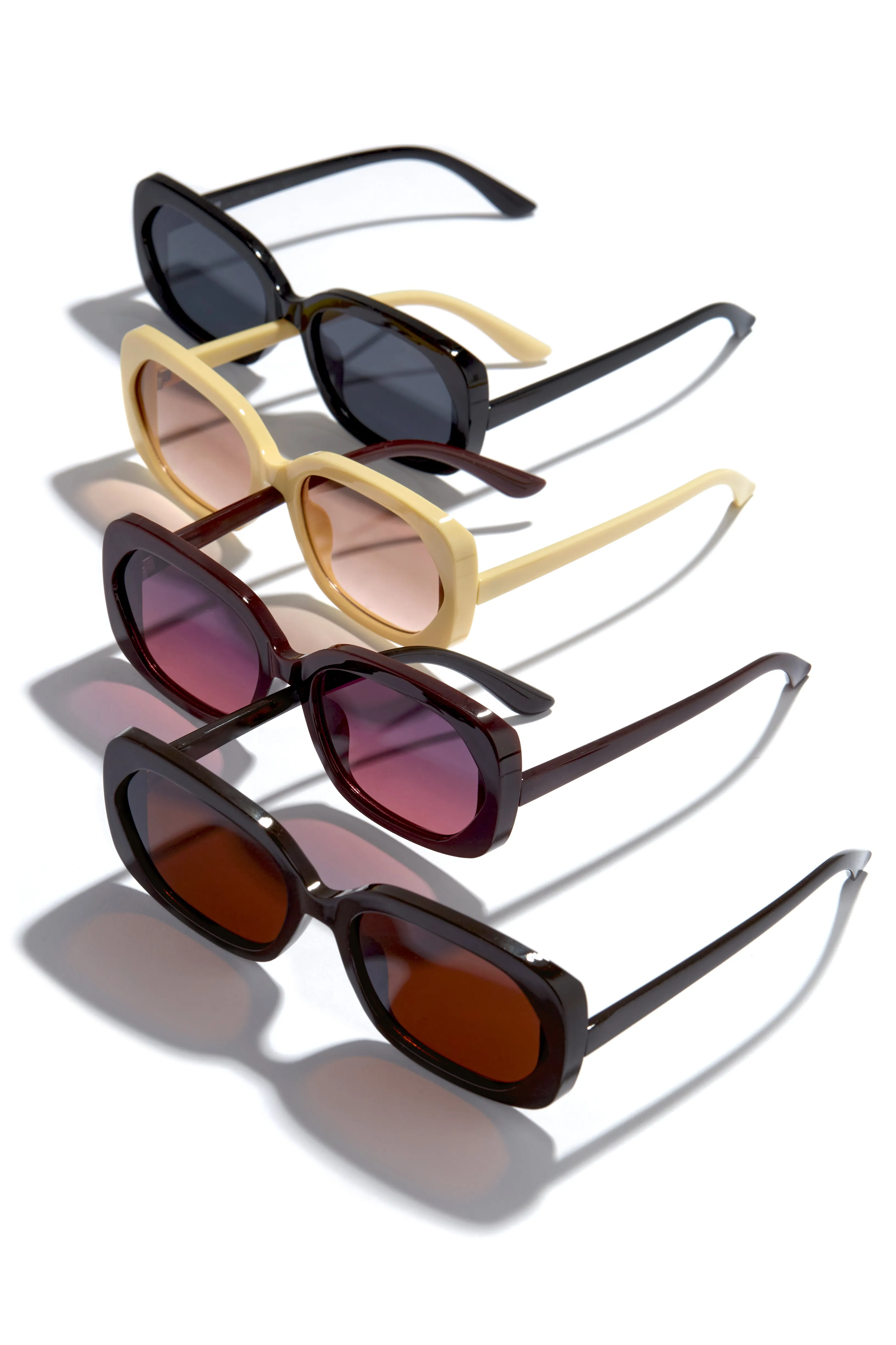 Shayna Oversized Sunglasses - Black