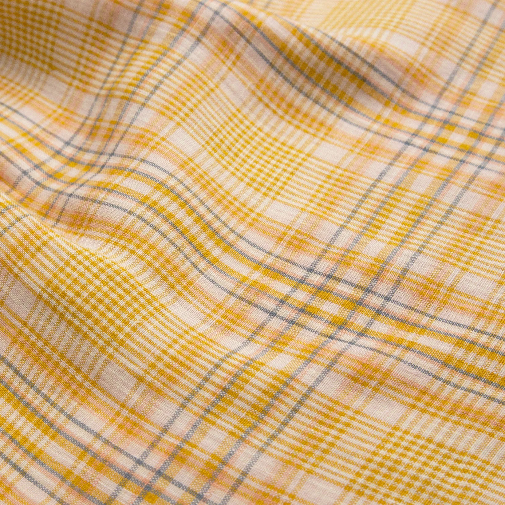 Vestido / Delantal Conkers - Hay Plaid Linen