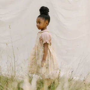Vestido / Delantal Conkers - Hay Plaid Linen