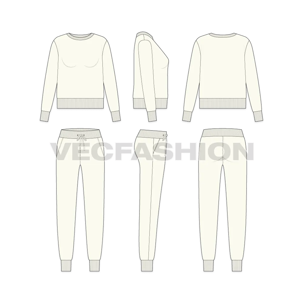 Women Short Body Sweatsuit