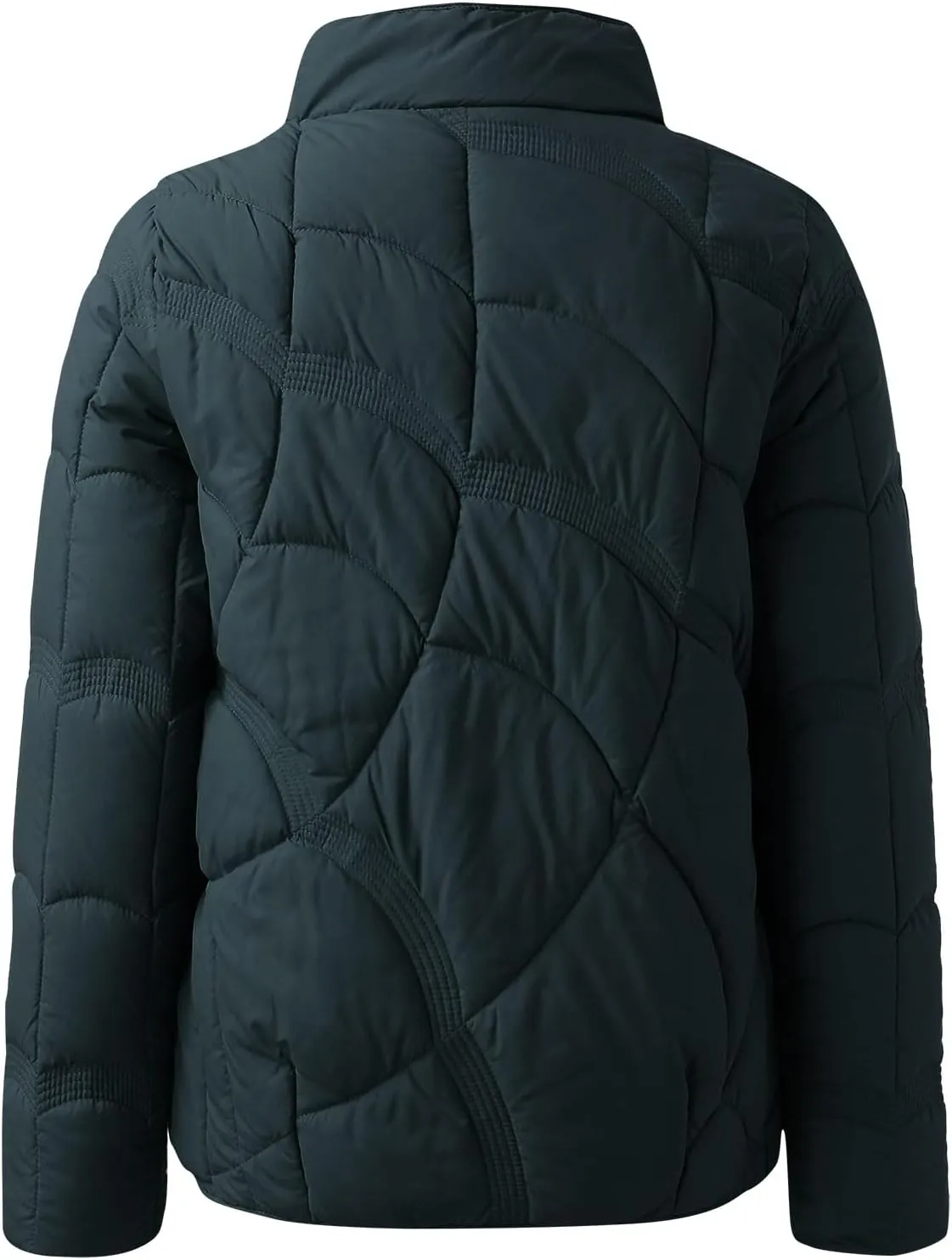 Womens Oversized Puffer Jacket Quilted Down Coats Windproof Lightweight Warm 2024 Winter Padded Coat Trendy Outerwear
